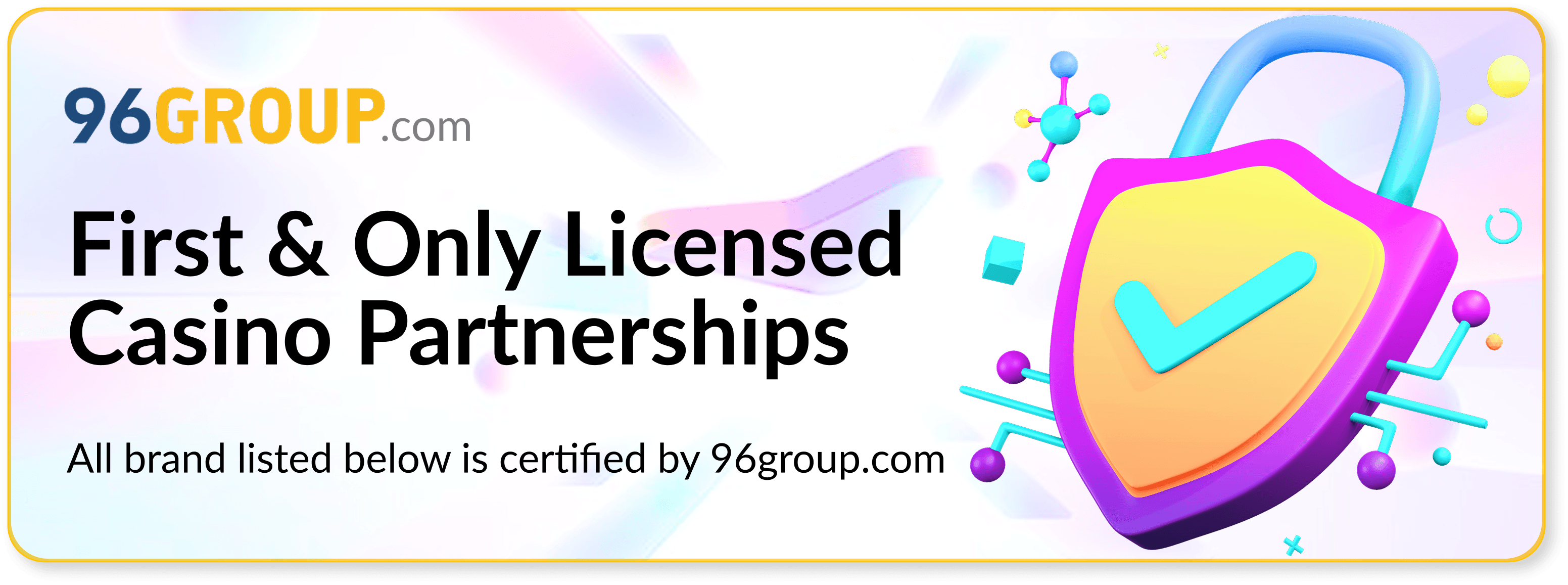 First & Only Licensed Casino Partnerships